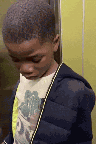 Black Boy Elevator GIF