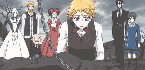 Black Butler Sad GIF