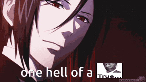 Black Butler Sebastian Michaelis GIF
