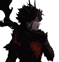 Black Clover Asta Sticker