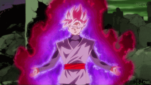 Black Goku Aura GIF