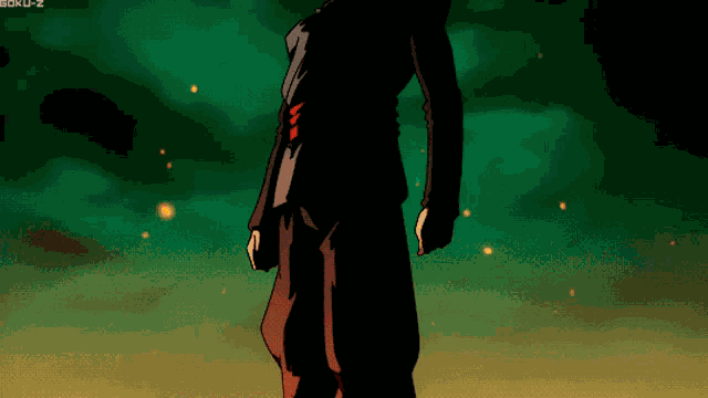 Black Goku GIF