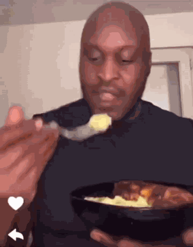 Black Guy Black Guy Eating Food GIF