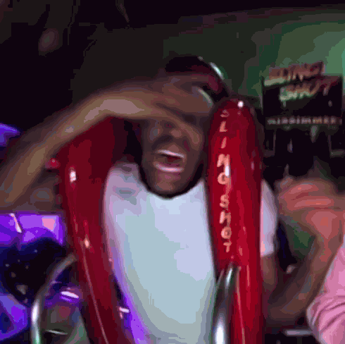 Black Guy Freak Out GIF