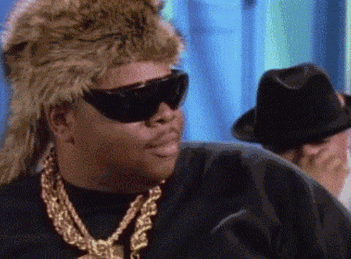 Black Guy Shaking Head De La Soul GIF