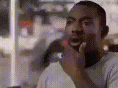 Black Guy Woah GIF