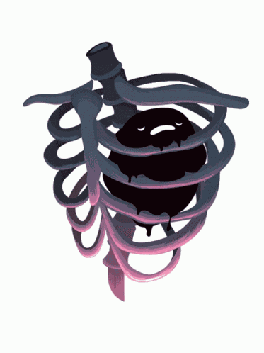 Black Heart Heart GIF