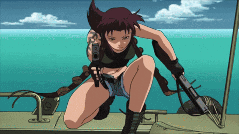 Black Lagoon Revy GIF