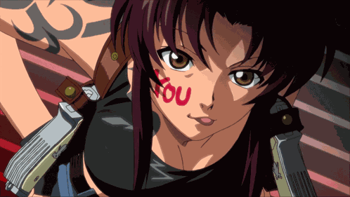 Black Lagoon Revy GIF