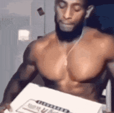 Black Man Donuts GIF