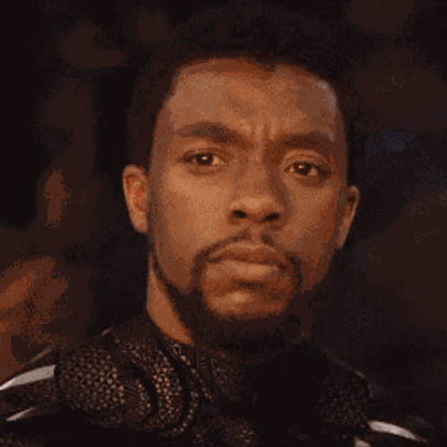 Black Panther Stare GIF