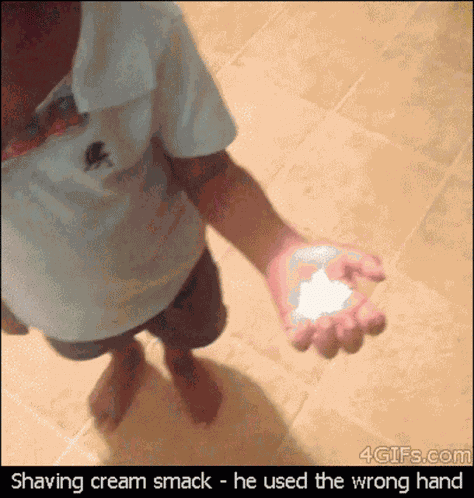 Black Slap GIF