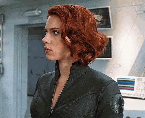 Black Widow Scarlett Johansson GIF