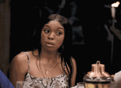 Black Woman Shocked Face Shocked GIF
