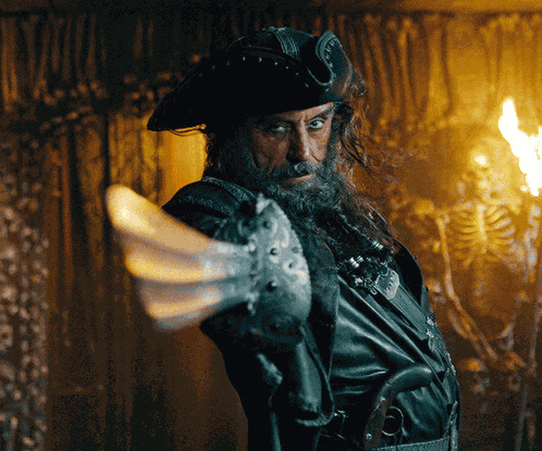 Blackbeard Potc Pirates Of The Caribbean GIF