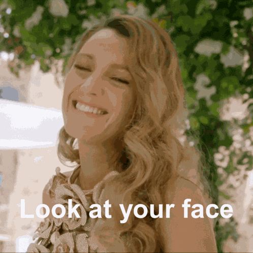 Blake Lively Laugh In Your Face GIF