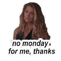 Blake Lively Mondays Sticker