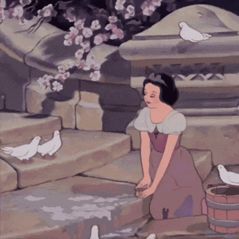 Blanche Neige Snow White GIF
