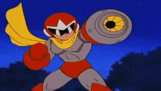 Blast Proto Man GIF