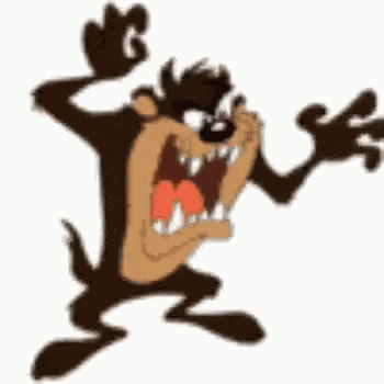 Blblblblblblll Tasmanian Devil GIF