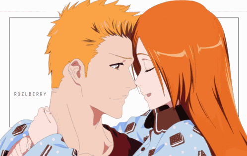 Bleach Kiss Anime GIF