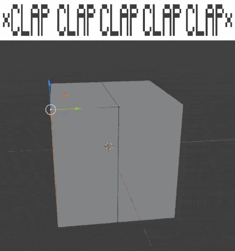Blender Clap GIF