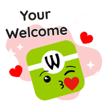 Blink Heart Sticker