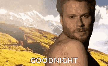 Blinking Seth Rogan GIF