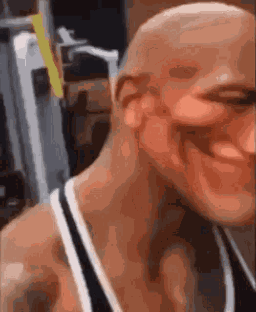 Blkhyo The Rock Faceapp GIF