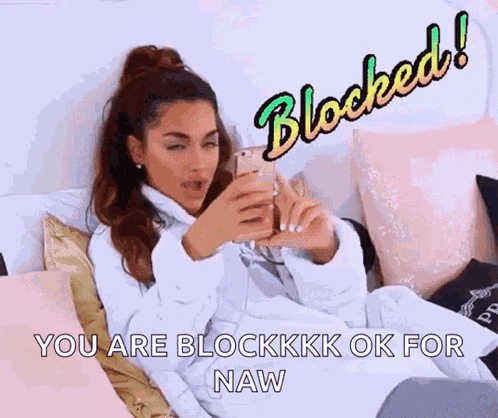 Blocked Blocking GIF