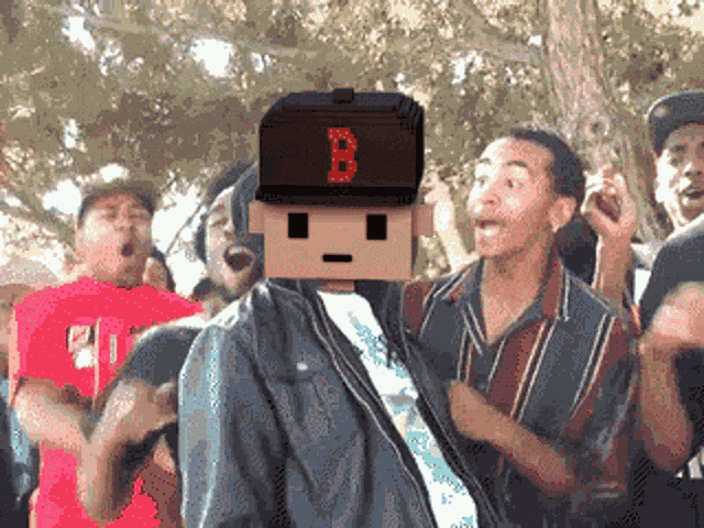 Blockstars React GIF