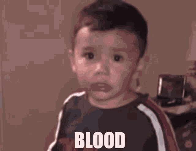 Blood Kid GIF