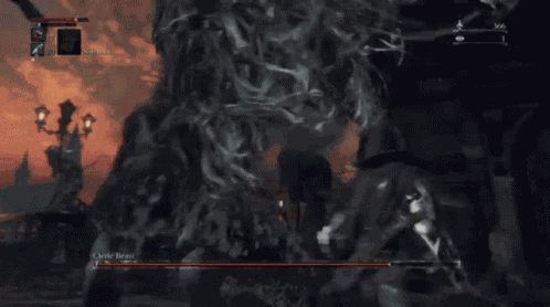 Bloodborne Cleric Beast GIF