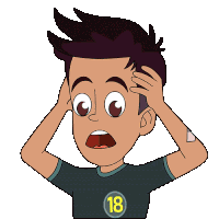 Blown Away Chikoo Sticker