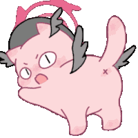 Blue Archive Koharu Cat Sticker