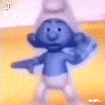 Blue Crying GIF