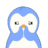 Blue Cutepenguins Sticker