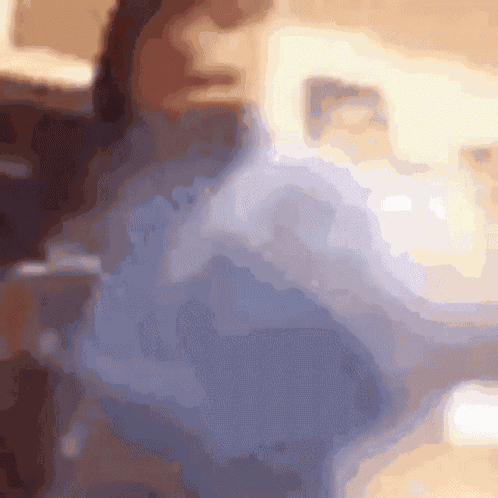 Blue Fighting GIF