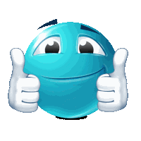 Blue Thumbs Up Guy Thumbs Up Gif Sticker