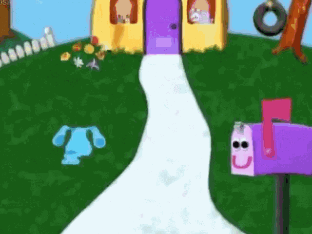 Blues Clues Jumping GIF