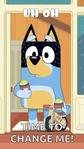 Bluey Bandit GIF