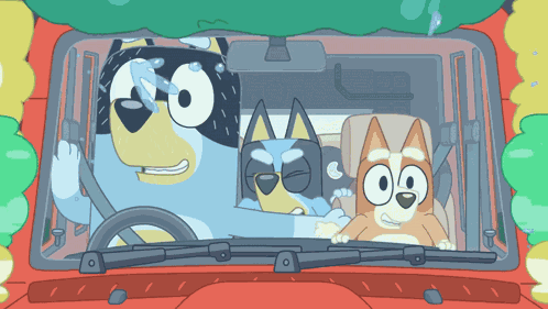 Bluey Bandit GIF