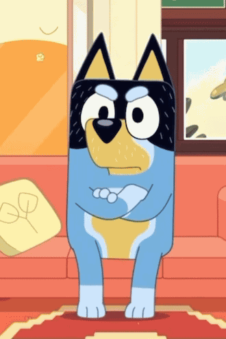 Bluey Bandit GIF