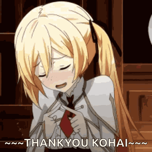 Blush Anime GIF
