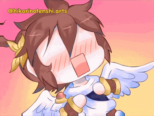 Blush Kid Icarus GIF