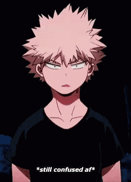 Bnha Confused GIF