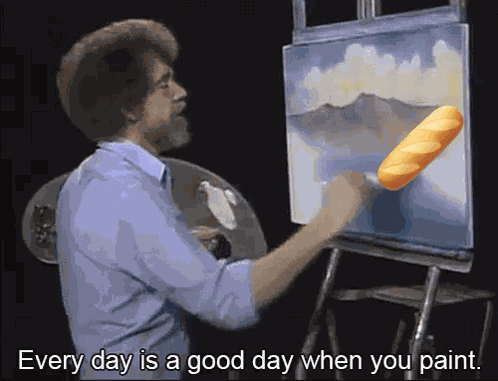 Bob Ross GIF