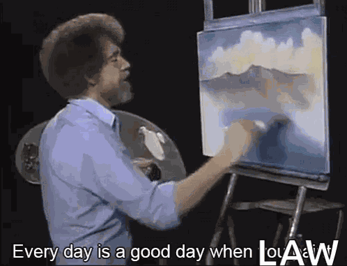 Bob Ross GIF