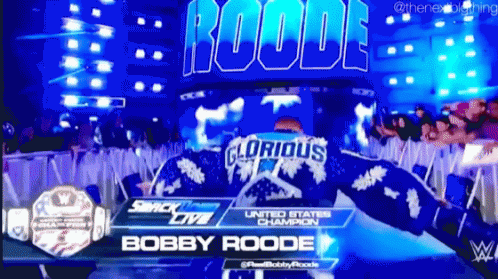 Bobby Roode Entrance GIF
