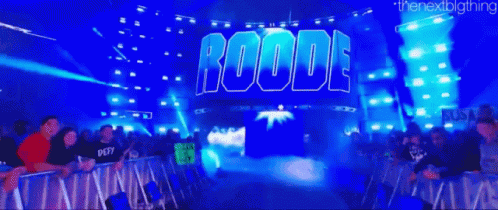 Bobby Roode Entrance GIF